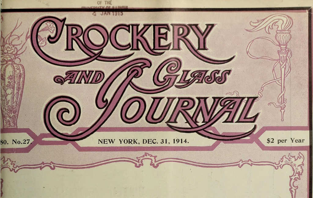 An illustration from Crockery & glass journal, 1875, leaf 552