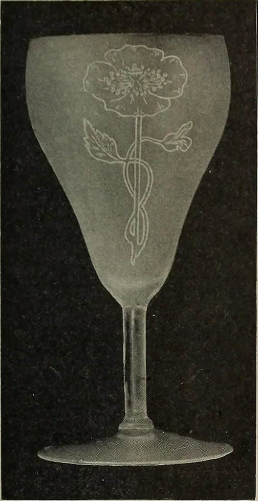 An illustration from Crockery & glass journal, 1875, leaf 554