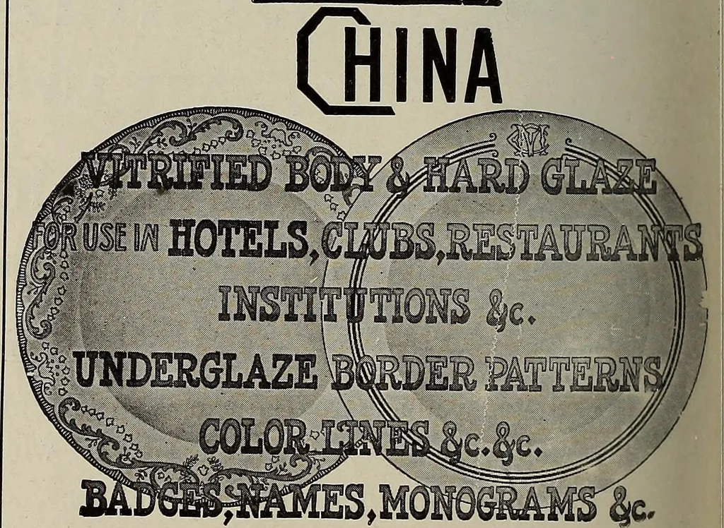 An illustration from Crockery & glass journal, 1875, leaf 555