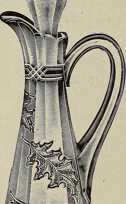 An illustration from Crockery & glass journal, 1875, leaf 557