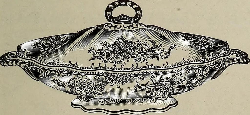 An illustration from Crockery & glass journal, 1875, leaf 564