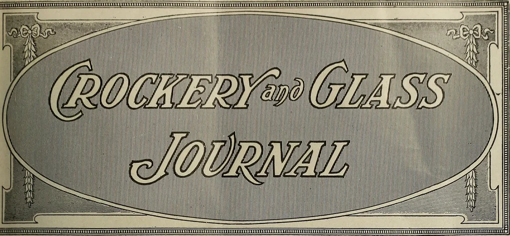 An illustration from Crockery & glass journal, 1875, leaf 72