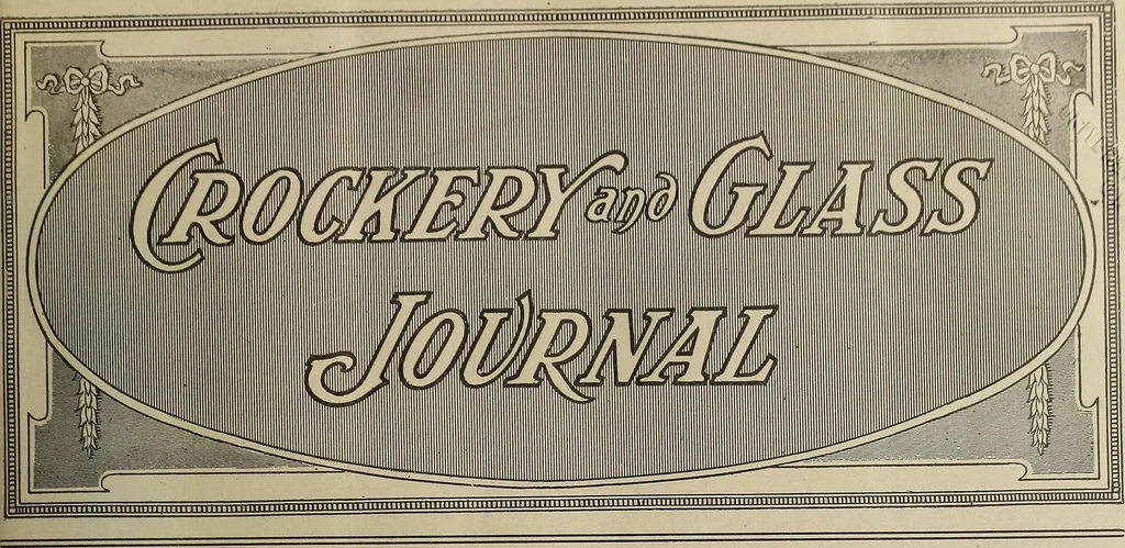 An illustration from Crockery & glass journal, 1875, leaf 8