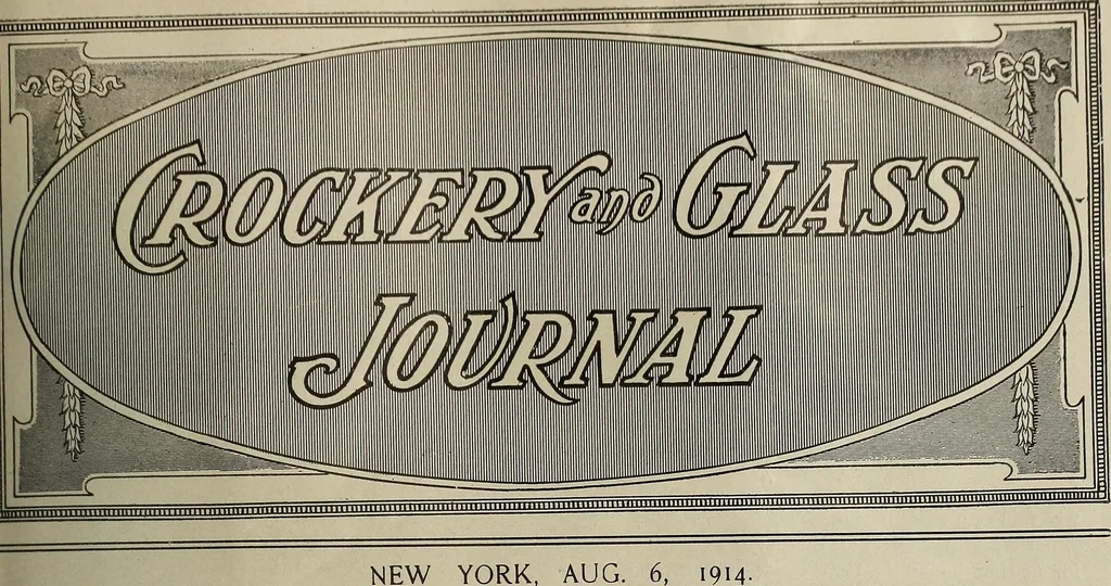 An illustration from Crockery & glass journal, 1875, leaf 92