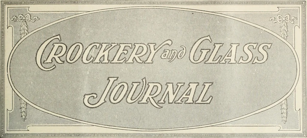 An illustration from Crockery & glass journal, 1875, leaf 102