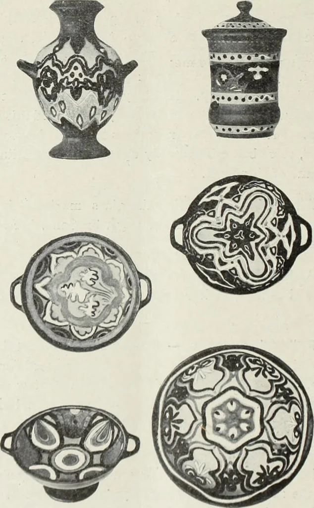 An illustration from Crockery & glass journal, 1875, leaf 165