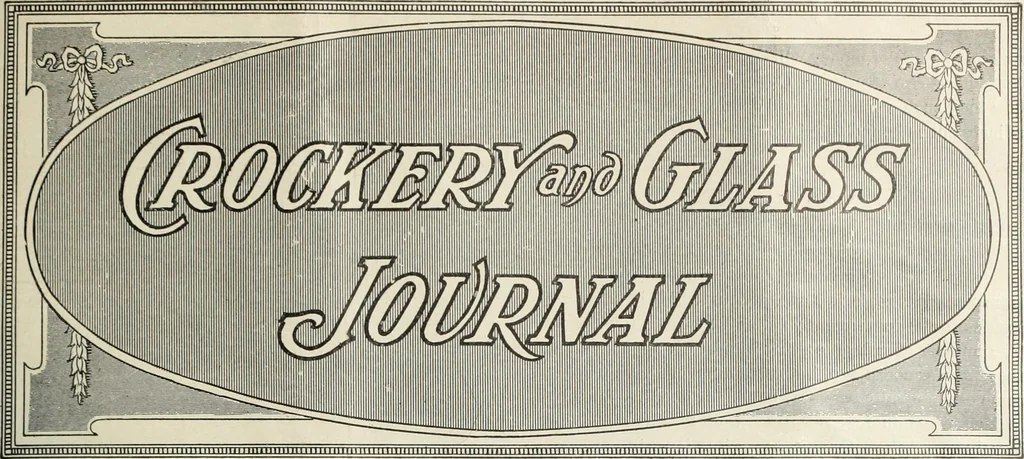 An illustration from Crockery & glass journal, 1875, leaf 210