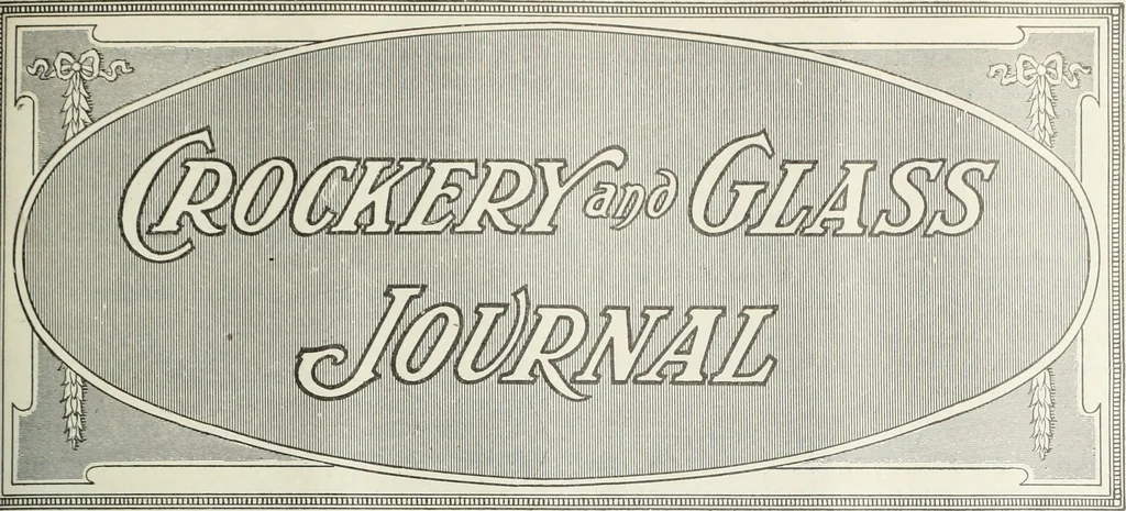 An illustration from Crockery & glass journal, 1875, leaf 284