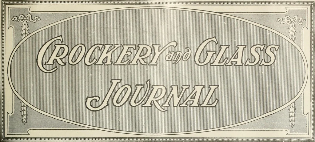 An illustration from Crockery & glass journal, 1875, leaf 38