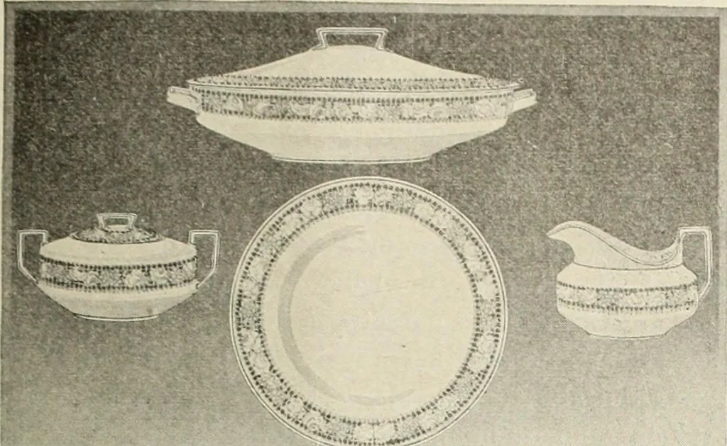 An illustration from Crockery & glass journal, 1875, leaf 462