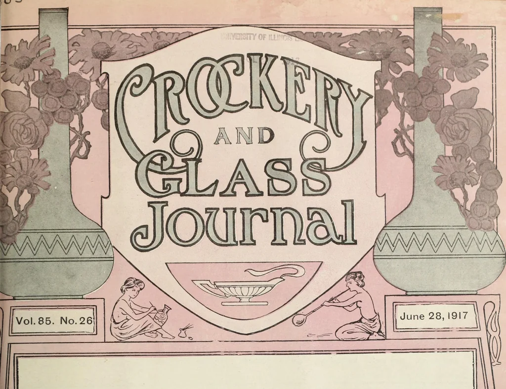 An illustration from Crockery & glass journal, 1875, leaf 466