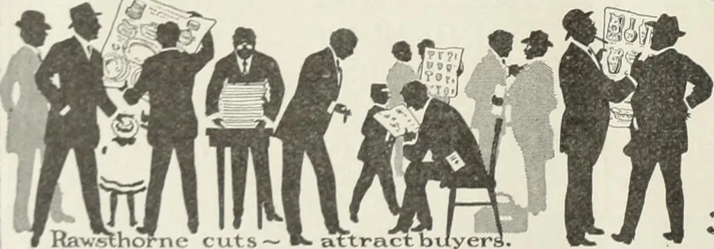 An illustration from Crockery & glass journal, 1875, leaf 475
