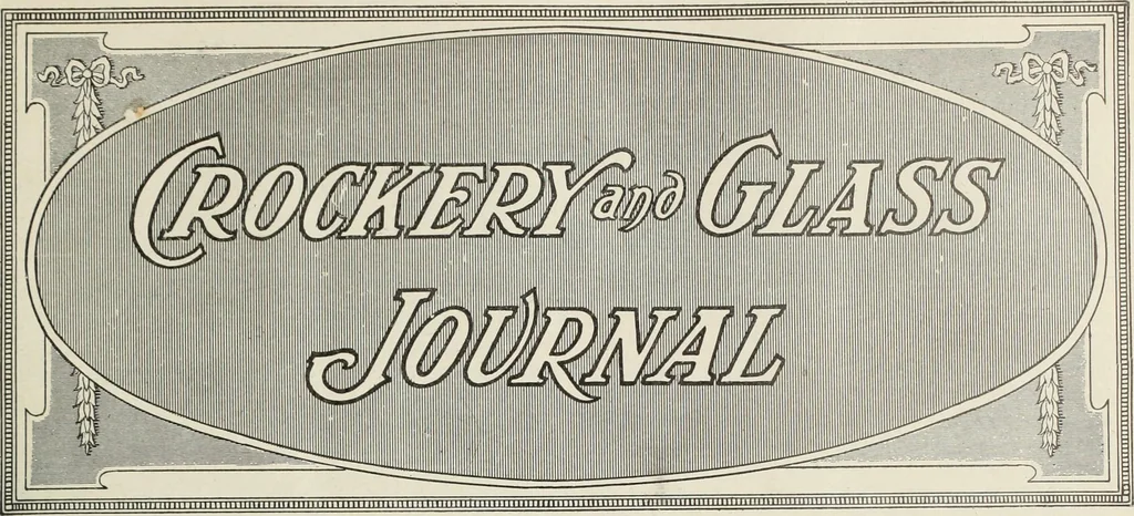 An illustration from Crockery & glass journal, 1875, leaf 6