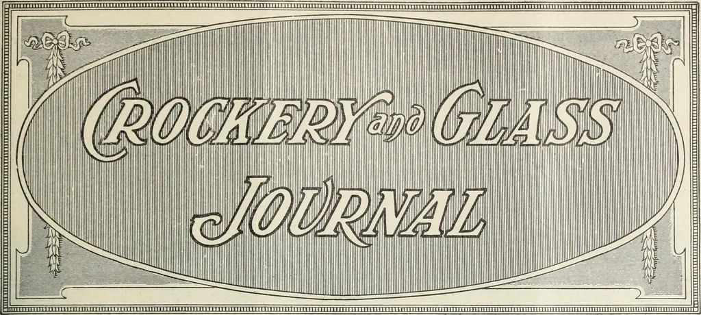 An illustration from Crockery & glass journal, 1875, leaf 70
