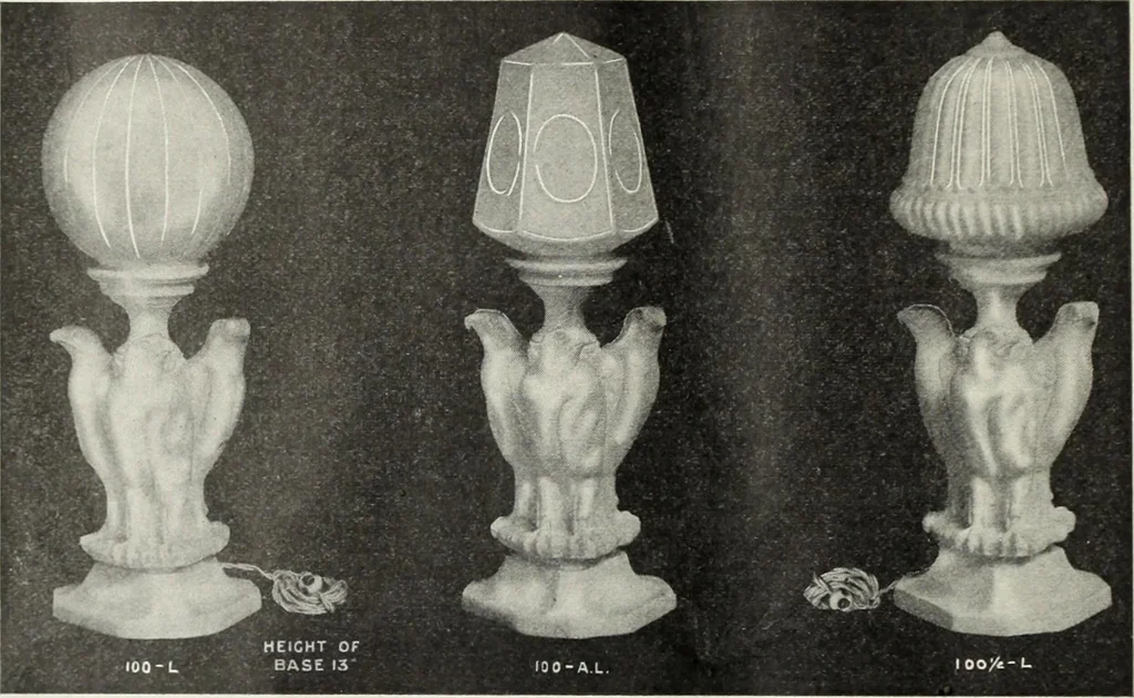 An illustration from Crockery & glass journal, 1875, leaf 141