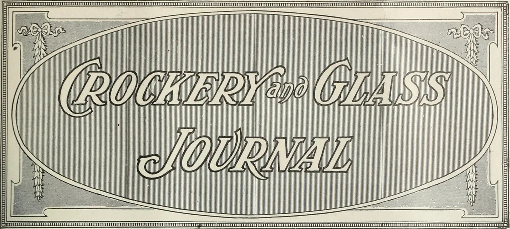An illustration from Crockery & glass journal, 1875, leaf 186