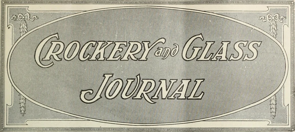 An illustration from Crockery & glass journal, 1875, leaf 204