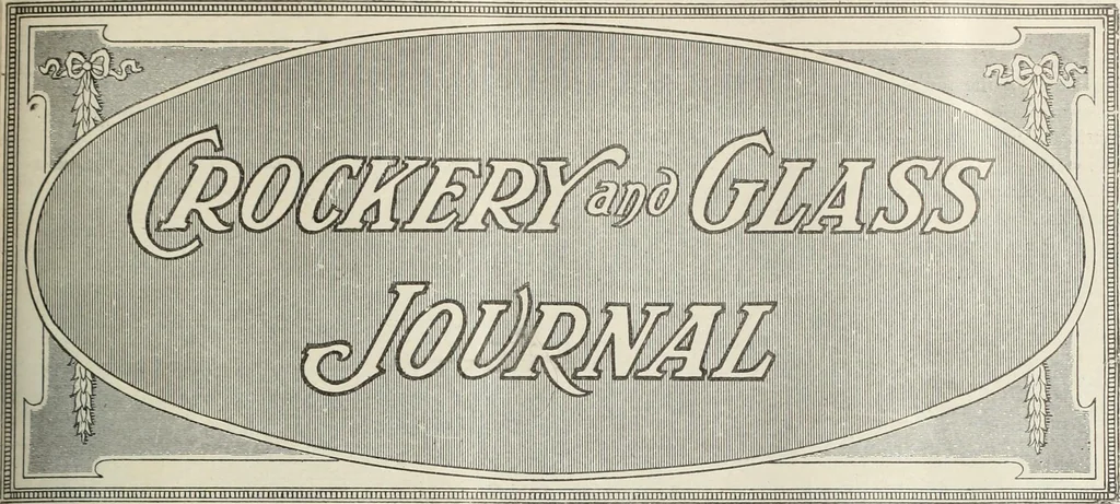An illustration from Crockery & glass journal, 1875, leaf 252