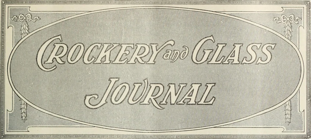 An illustration from Crockery & glass journal, 1875, leaf 268