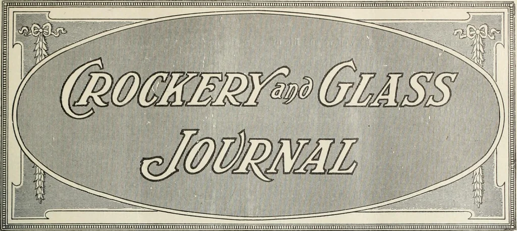 An illustration from Crockery & glass journal, 1875, leaf 376