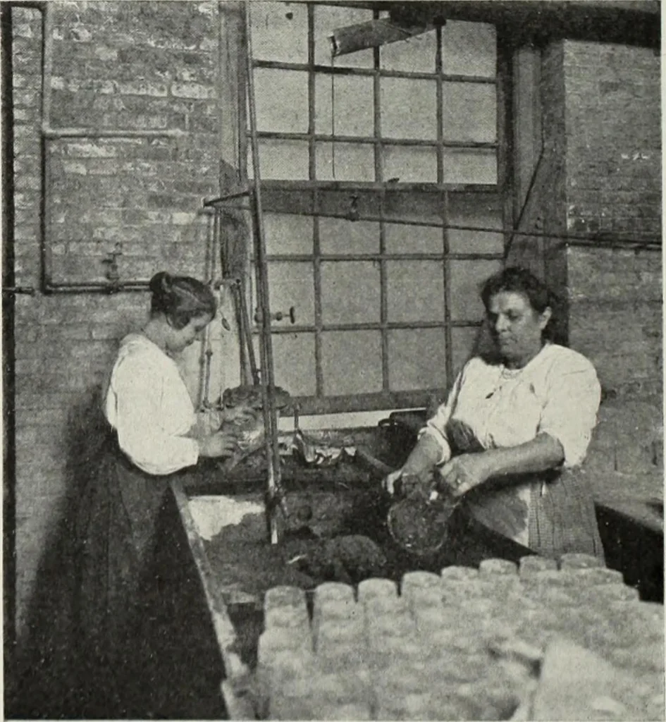 An illustration from Crockery & glass journal, 1875, leaf 403