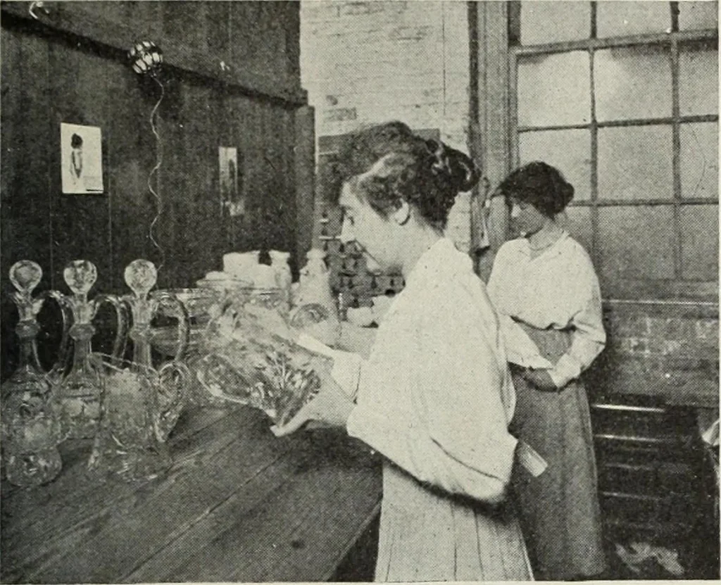 An illustration from Crockery & glass journal, 1875, leaf 404