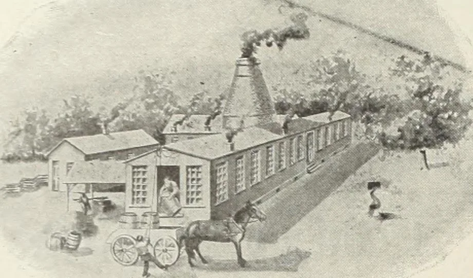 An illustration from Crockery & glass journal, 1875, leaf 413