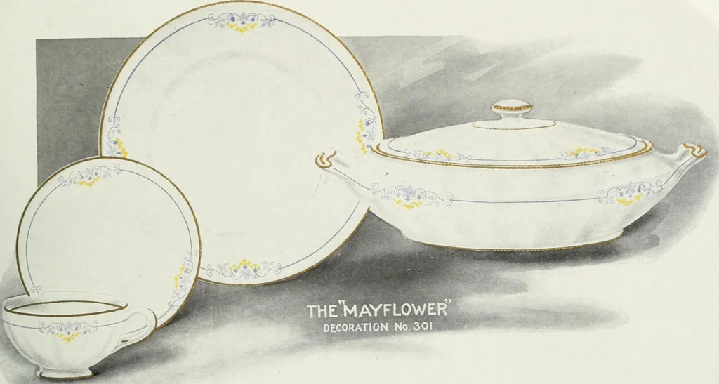 An illustration from Crockery & glass journal, 1875, leaf 486