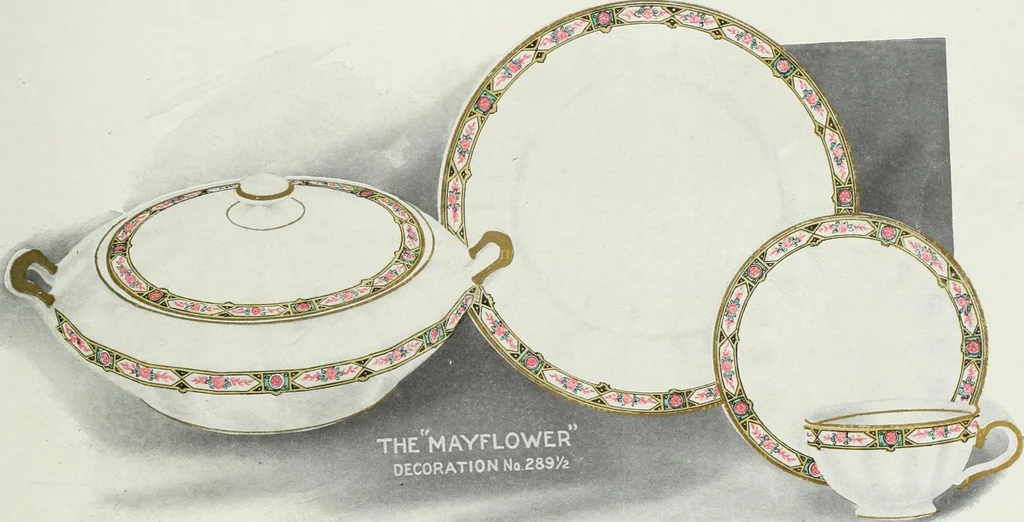 An illustration from Crockery & glass journal, 1875, leaf 486