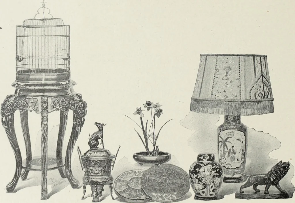 An illustration from Crockery & glass journal, 1875, leaf 495