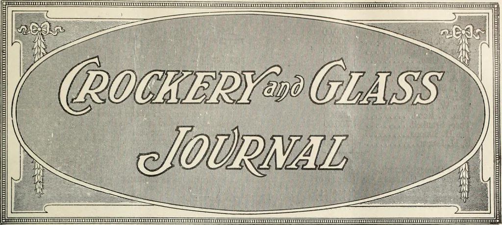An illustration from Crockery & glass journal, 1875, leaf 510