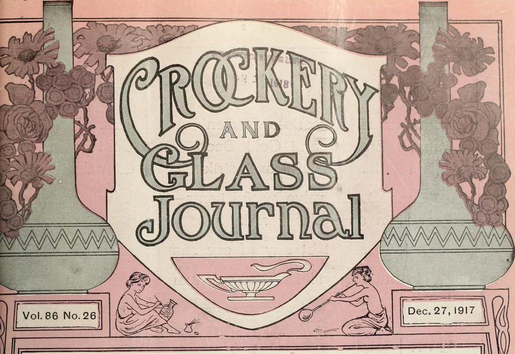 An illustration from Crockery & glass journal, 1875, leaf 528