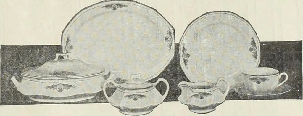 An illustration from Crockery & glass journal, 1875, leaf 54