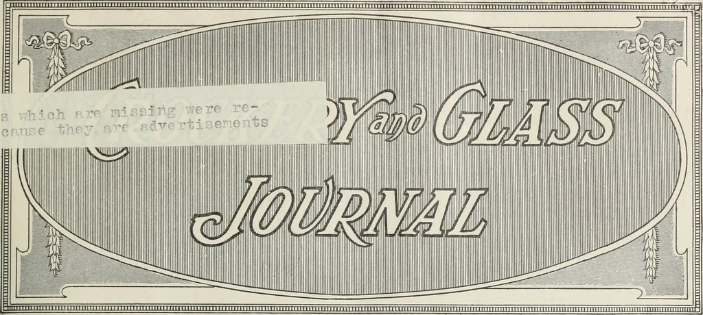 An illustration from Crockery & glass journal, 1875, leaf 6