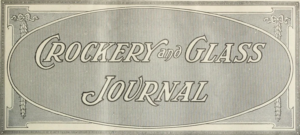 An illustration from Crockery & glass journal, 1875, leaf 86