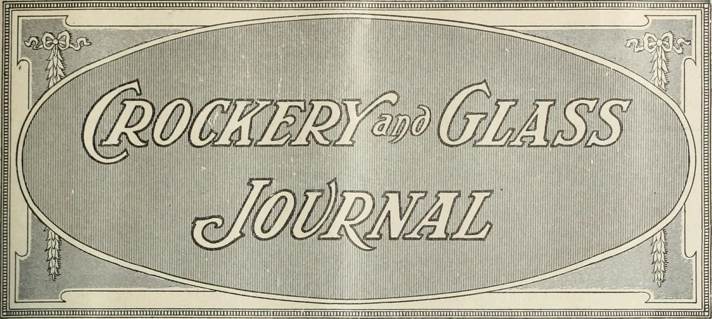 An illustration from Crockery & glass journal, 1875, leaf 98