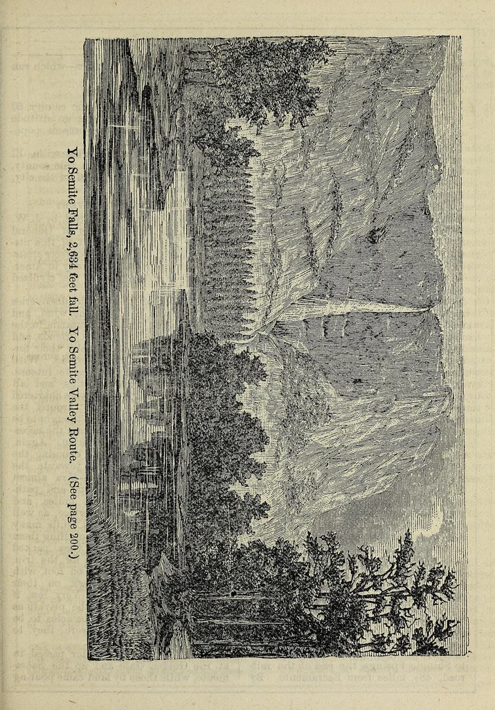 An illustration from Crofutt's trans-continental tourist's guide : containing a full and authentic description of over five hundred cities, towns, villages, stations, government forts and camps, mountains, lakes, rivers, sulphur, soda and hot springs, scenery, watering places, summer resorts ... : over the Union Pacific railroad, Central Pacific railroad of Cal., their branches and connections by stage and water : from the Atlantic to the Pacific Ocean : illustrated, 1872, leaf 233