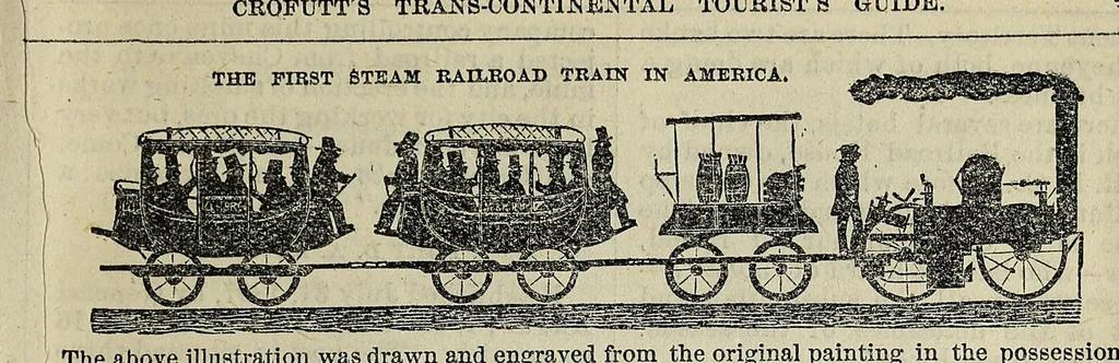 An illustration from Crofutt's trans-continental tourist's guide : containing a full and authentic description of over five hundred cities, towns, villages, stations, government forts and camps, mountains, lakes, rivers, sulphur, soda and hot springs, scenery, watering places, summer resorts ... : over the Union Pacific railroad, Central Pacific railroad of Cal., their branches and connections by stage and water : from the Atlantic to the Pacific Ocean : illustrated, 1872, leaf 73