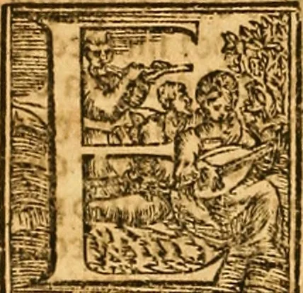An illustration from Cronica del muy valeroso rey don Fernando, visnieto del sancto rey don Fernádo que gano a Seuilla : Nieto del rey dõ Alonso que fue par [?] emperador, [?] hizo el libro de las Sicte partidas y fue hijo del rey dõ Sancho el B[?]auo : Cuyas cronicas estan impressas : [?] y fue padre del rey dõ Alõso Onzeno q gano las Algeziras : Y abuelo del rey don Pedro : Cuyas cronicas tambie estan impressas : Este es el rey don Fernado que dizen que murio emplazado de los Caruajales, 1554, leaf 127