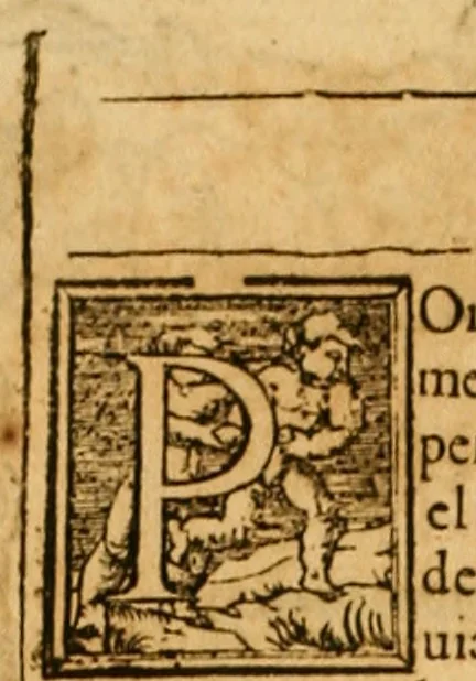 An illustration from Cronica del muy valeroso rey don Fernando, visnieto del sancto rey don Fernádo que gano a Seuilla : Nieto del rey dõ Alonso que fue par [?] emperador, [?] hizo el libro de las Sicte partidas y fue hijo del rey dõ Sancho el B[?]auo : Cuyas cronicas estan impressas : [?] y fue padre del rey dõ Alõso Onzeno q gano las Algeziras : Y abuelo del rey don Pedro : Cuyas cronicas tambie estan impressas : Este es el rey don Fernado que dizen que murio emplazado de los Caruajales, 1554, leaf 165
