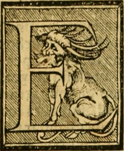 An illustration from Cronica del muy valeroso rey don Fernando, visnieto del sancto rey don Fernádo que gano a Seuilla : Nieto del rey dõ Alonso que fue par [?] emperador, [?] hizo el libro de las Sicte partidas y fue hijo del rey dõ Sancho el B[?]auo : Cuyas cronicas estan impressas : [?] y fue padre del rey dõ Alõso Onzeno q gano las Algeziras : Y abuelo del rey don Pedro : Cuyas cronicas tambie estan impressas : Este es el rey don Fernado que dizen que murio emplazado de los Caruajales, 1554, leaf 17