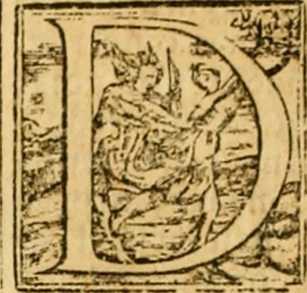 An illustration from Cronica del muy valeroso rey don Fernando, visnieto del sancto rey don Fernádo que gano a Seuilla : Nieto del rey dõ Alonso que fue par [?] emperador, [?] hizo el libro de las Sicte partidas y fue hijo del rey dõ Sancho el B[?]auo : Cuyas cronicas estan impressas : [?] y fue padre del rey dõ Alõso Onzeno q gano las Algeziras : Y abuelo del rey don Pedro : Cuyas cronicas tambie estan impressas : Este es el rey don Fernado que dizen que murio emplazado de los Caruajales, 1554, leaf 259