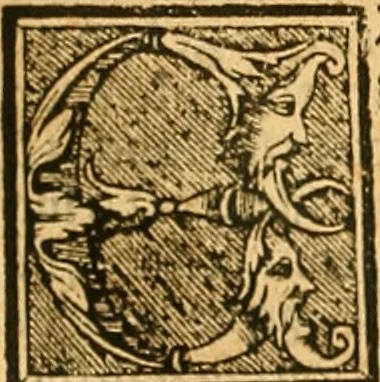 An illustration from Cronica del muy valeroso rey don Fernando, visnieto del sancto rey don Fernádo que gano a Seuilla : Nieto del rey dõ Alonso que fue par [?] emperador, [?] hizo el libro de las Sicte partidas y fue hijo del rey dõ Sancho el B[?]auo : Cuyas cronicas estan impressas : [?] y fue padre del rey dõ Alõso Onzeno q gano las Algeziras : Y abuelo del rey don Pedro : Cuyas cronicas tambie estan impressas : Este es el rey don Fernado que dizen que murio emplazado de los Caruajales, 1554, leaf 51