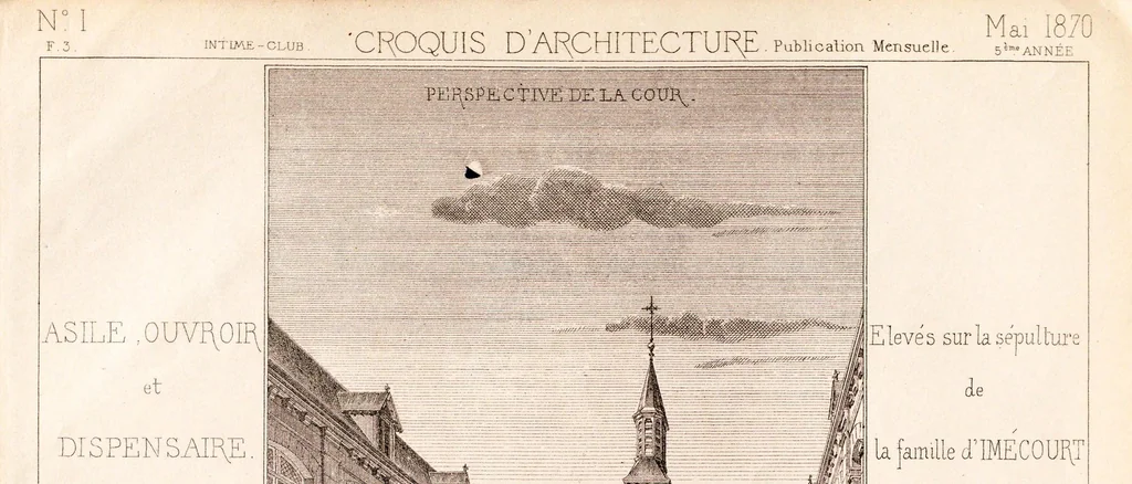 An illustration from Croquis d'architecture, 1866, leaf 251