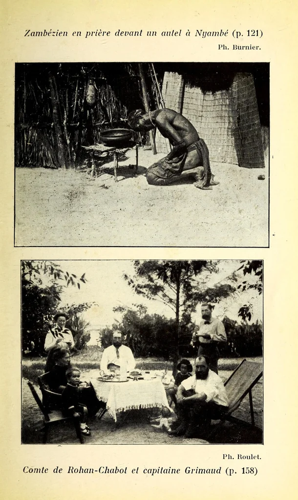 An illustration from Croquis du Zambèze, 1919, leaf 237