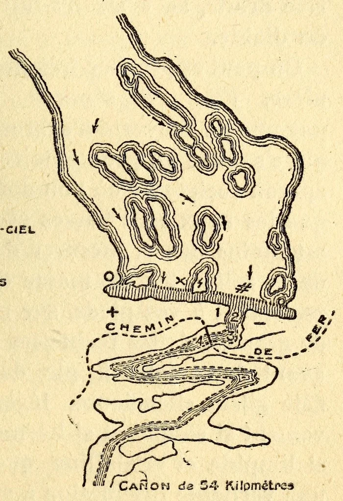 An illustration from Croquis du Zambèze, 1919, leaf 383