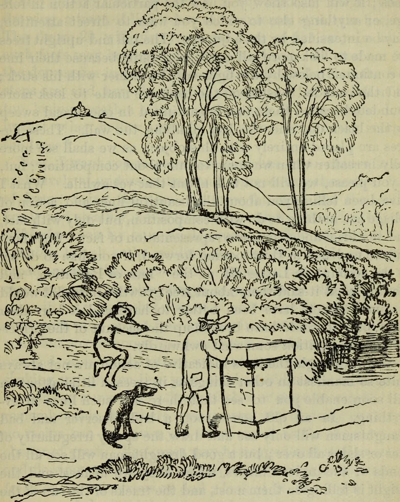 An illustration from The crown of wild olive ; also, Munera pulveris ; Pre-Raphaelitism ; Aratra Pentelici ; The ethics of the dust ; Fiction, fair and foul ; The elements of drawing, 1800, leaf 812