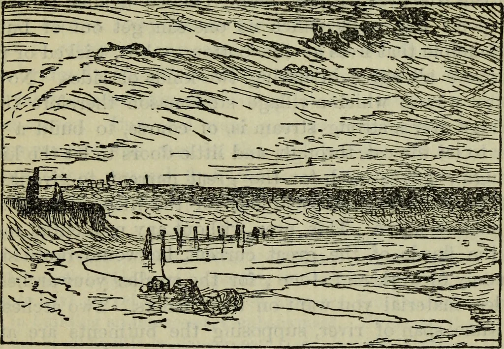 An illustration from The crown of wild olive ; also, Munera pulveris ; Pre-Raphaelitism ; Aratra Pentelici ; The ethics of the dust ; Fiction, fair and foul ; The elements of drawing, 1800, leaf 880