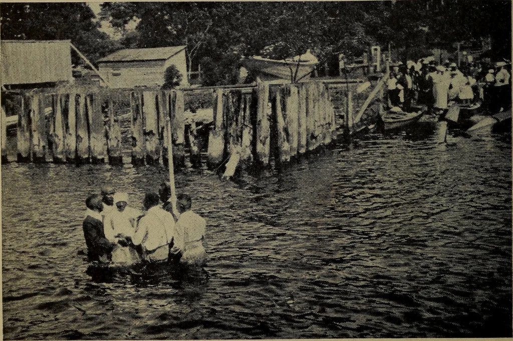 An illustration from The cruise of the Hippocampus, 1922, leaf 107
