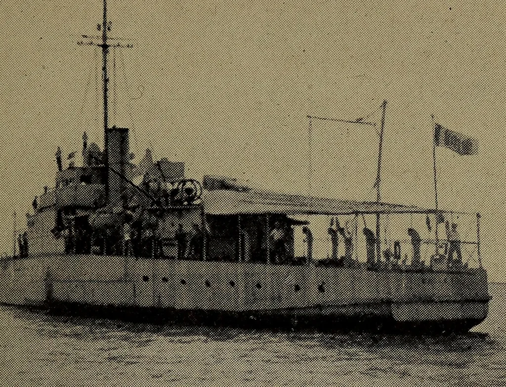 An illustration from The cruise of the Hippocampus, 1922, leaf 124